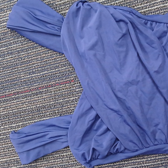 NWOT Talbots Miraclesuit Blockbuster One Piece Swimsuit Women's Sz 14 Navy Blue - Picture 3 of 8